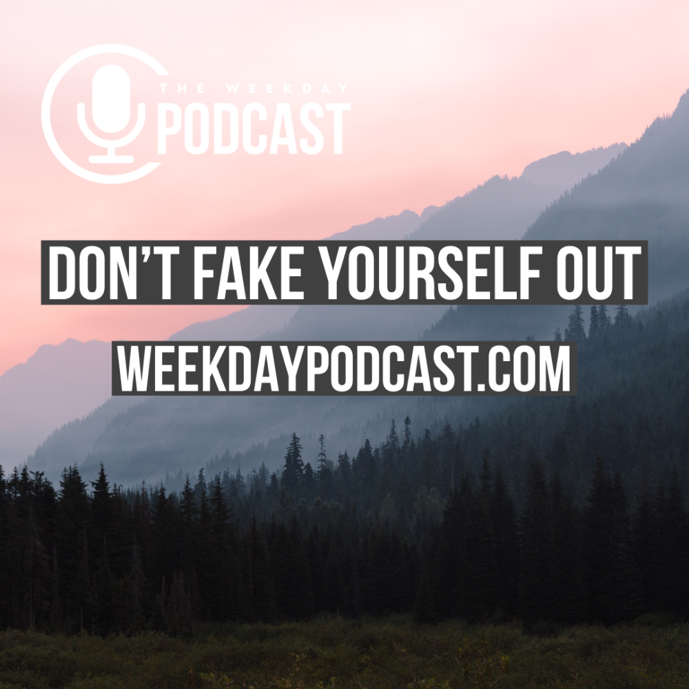 Don't Fake Yourself Out Image