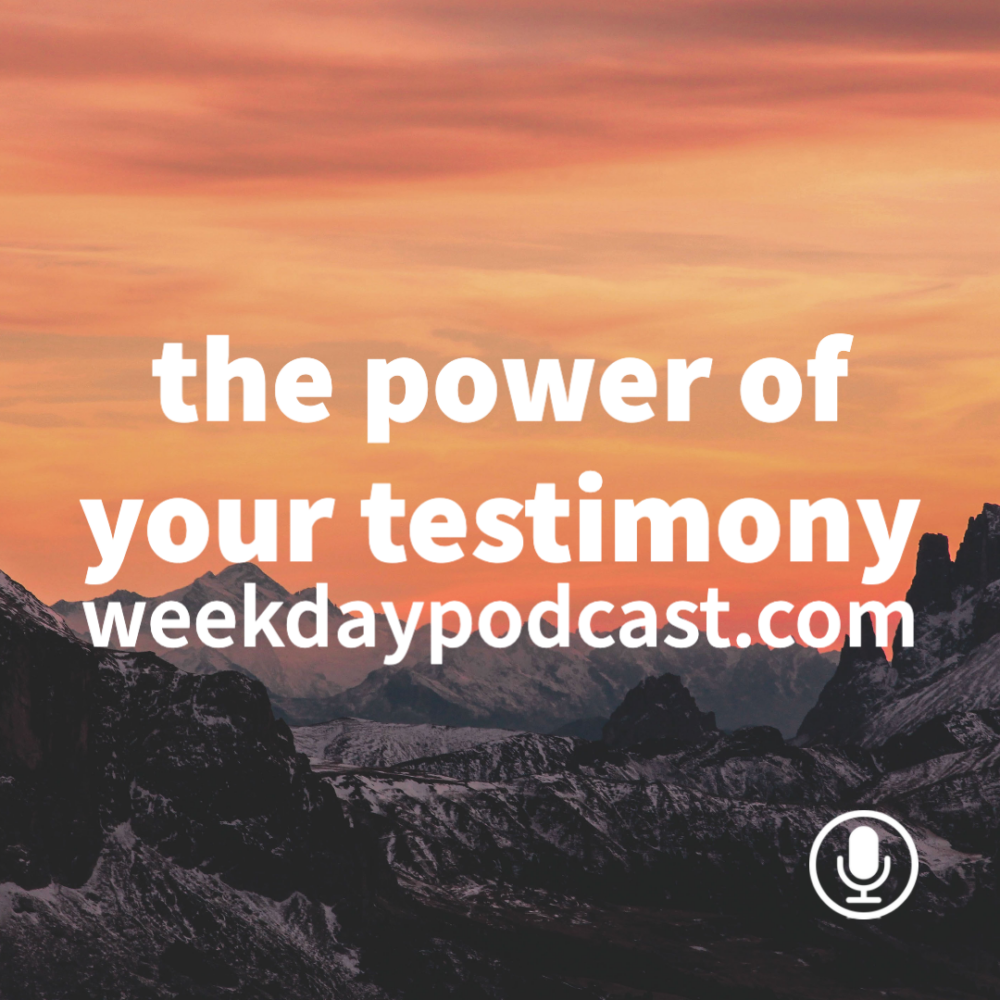 The Power of Your Testimony Image