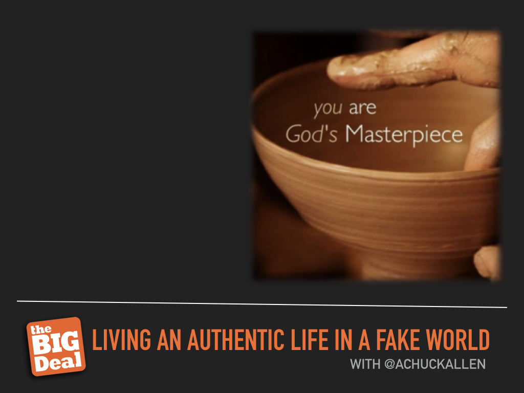 Living Authentic Life in a Fake World Image