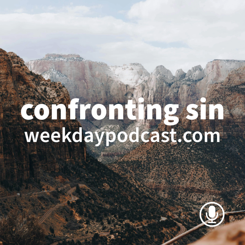 Confronting Sin